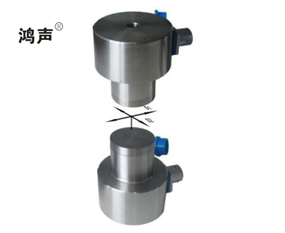 三分量换能器:PSS,3晶换能器, 纵波横波一体三向换能器; 两个横波晶体正交90度摆放